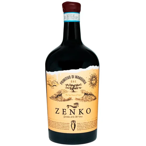 Вино Fantini Zenko Primitivo di Manduria черв.сухе 0.75 л