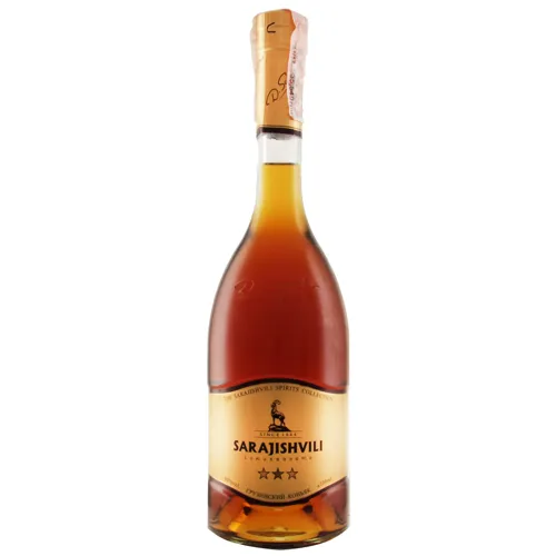 Коньяк Sarajishvili 3 зірки 40% 0,7л