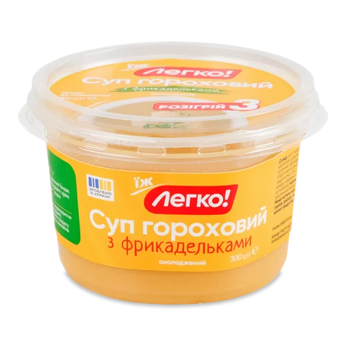 Суп Гороховий З Фрикадельками, В/ґ, П/у 300г