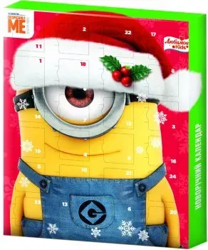 Шоколад молочний «Любимов Kids» Календарь 120г