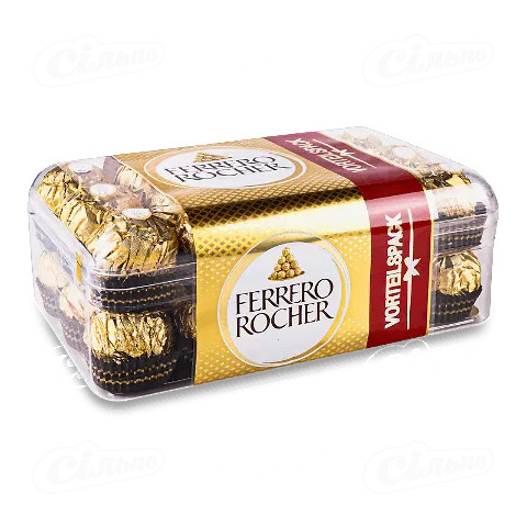 Цукерки Ferrero Rocher з лісовим горіхом молочний шоколад, 375г