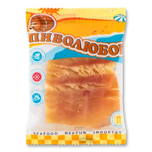 Кальмар Солено-Сушений Філе В Арахісовій Олії, м/у 20г