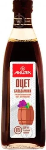 Оцет бальзамний Akura 6% 330мл