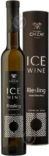 Вино біле солодке Chateau Chizay "ICE WINE RIESLING" 0.75л Тубус