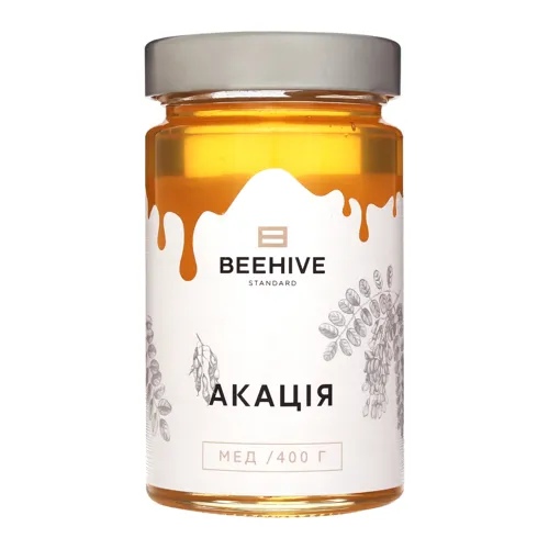 Мед натуральний Акацієвий Beehive с/б 400г