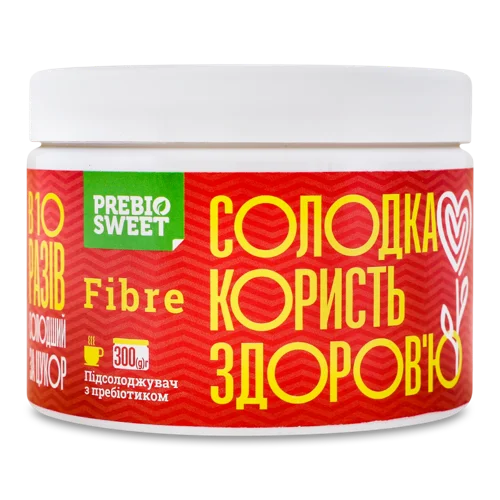Підсолоджувач З Пребіотиком Fibre Prebiosweet, п/б 300г