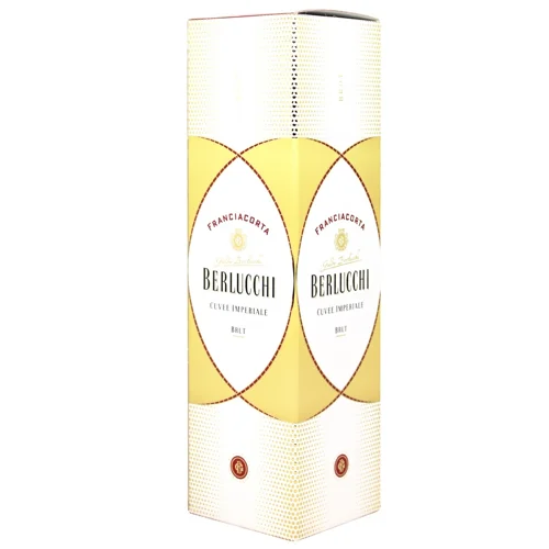 Вино ігристе Berlucchi Brut Box біле брют 12,5% 0,75л