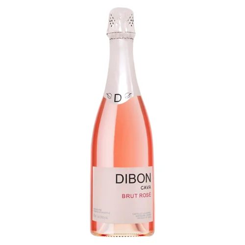 Вино ігристе Dibon Brut Rose рожеве сухе 11,5% 0,75л