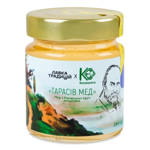 Мед Акацієвий Вищого Ґатунку Тарасів, С/Б 250г