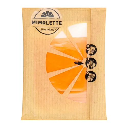 Сир 43% твердий нарізний Mimolette Euroser Dairy Group м/у 100г