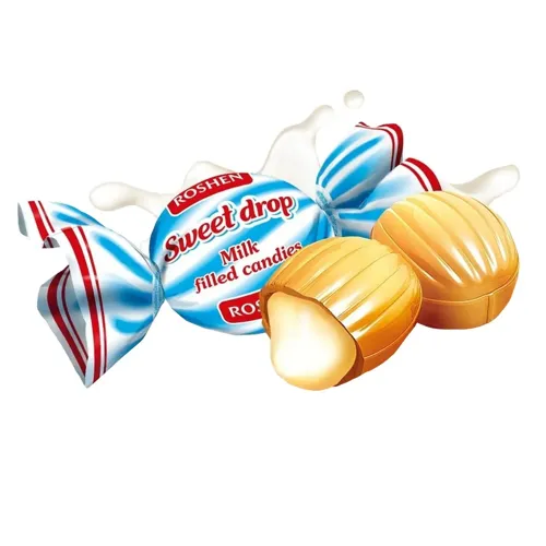 Цукерки Roshen Молочна крапля