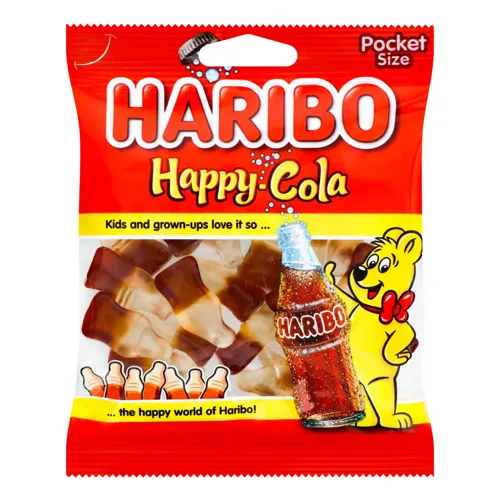 Цукерки желейні неглазуровані Happy-Cola Haribo м/у 80г