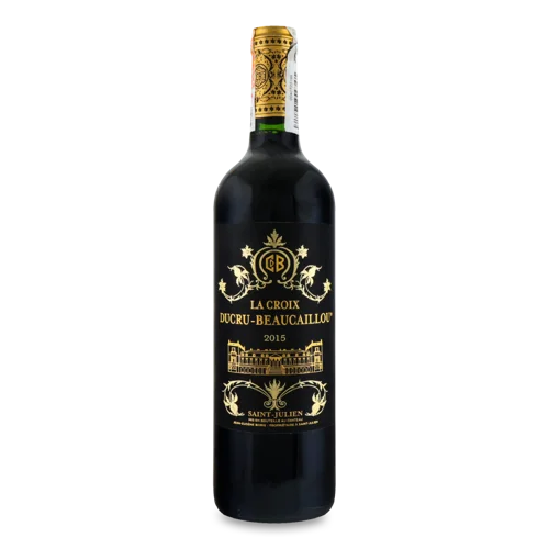 Вино Червоне Сухе 0.75л 13.5% Saint-Julien La Croix Ducru-Beaucaillou, в/ґ
