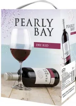 Вино KWV Pearly Bay Dry Red Bag In Box червоне сухе 0.75л 11-14.5%