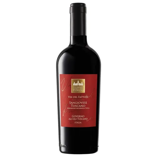 Вино Sangiovese Toscano Vin del Fattore сухе червоне 0,75л