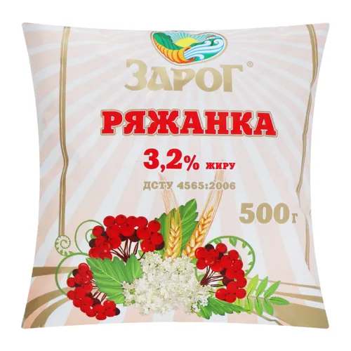 Ряжанка 3.2% ЗароГ м/у 500г