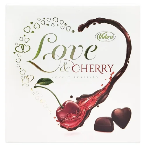 Цукерки Vobro 45 г Любов і вишня (Польща)