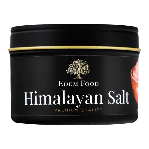 Сіль Гімалайська Edem Food з залізної банки 135г