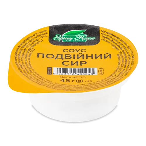 Соус Подвійний Сир, вищого ґатунку, ст, 45 г