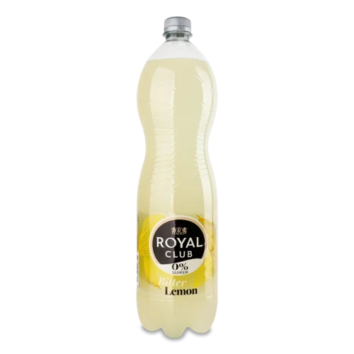 Напій Royal Club Гіркий Лимон Без Цукру, б/а, 0.5л