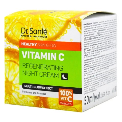 Крем для обличчя Dr.Sante Vitamin C Відновлюючий нічний 50мл