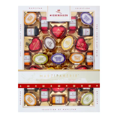 Цукерки шоколадні з марципановою начинкою Marzipanerie Niederegger к/у 400г