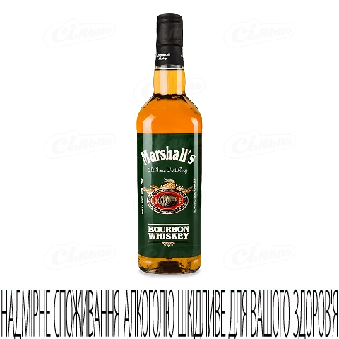 Віскі Marshall's Бурбон, 0,7л