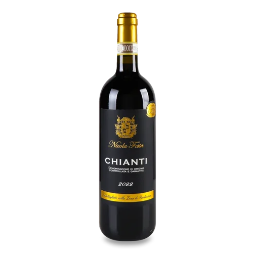 Вино Nicola Festa Chianti, Красне Сухе, в/ґ, 0.75л