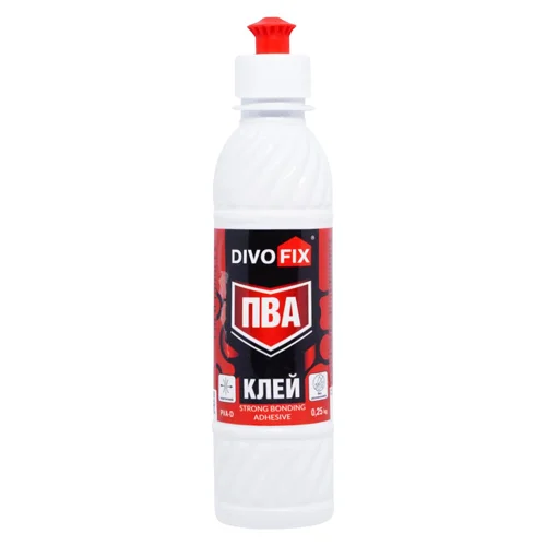 Клей Pva Divo Fix Міцний 0,25кг