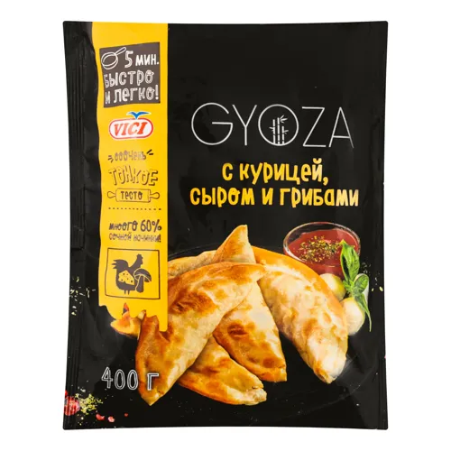 Гіоза з куркою, сиром та грибами Vici м/у 400г