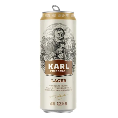 Пиво Karl Friedrich 5% 0,568л