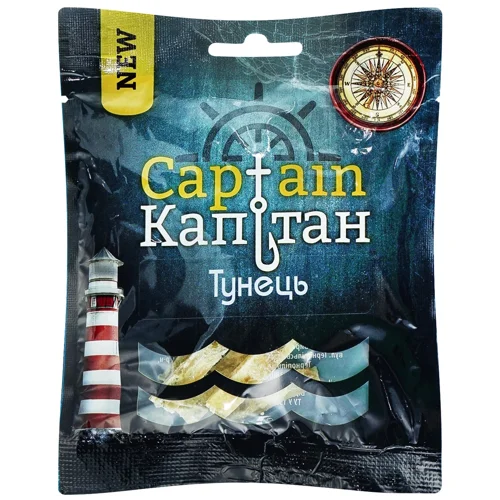 Тунець Капітан сушений 18г