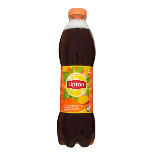 Чай холодний зі смаком персика Lipton п/пл 1л