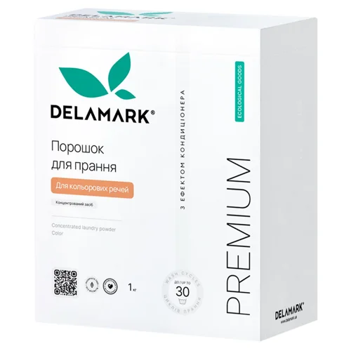 Пральний порошок DeLaMark Royal Powder Color концентрат 1кг