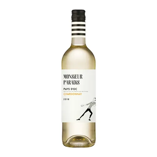 Вино Monsieur Paradis Chardonnay сухе біле 13,5% 0,75л