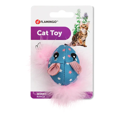 Іграшка для котів Мікс 14см №1432053 Мишка Вінні Flamingo, 1шт