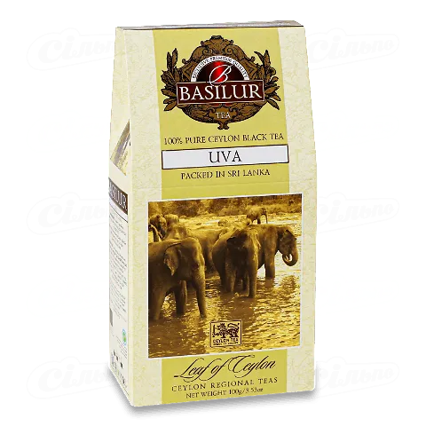 Чай чорний Basilur Uva цейлонський, 100г