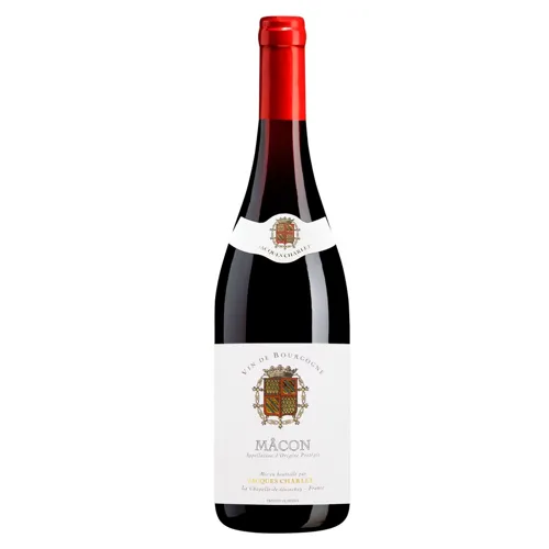 Вино Jacques Charlet Macon червоне сухе 13% 0,75л