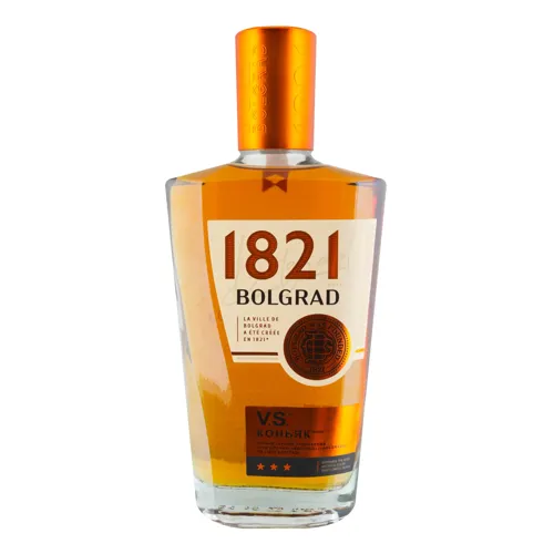 Коньяк 0.5л 40% 3 зірки Bolgradskyi V.S Bolgrad