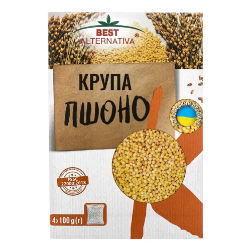 Пшоно в пакетиках Best Alternativa 4х100г