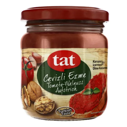 Паста томатно-горіхова Tat з скляній банці 200г