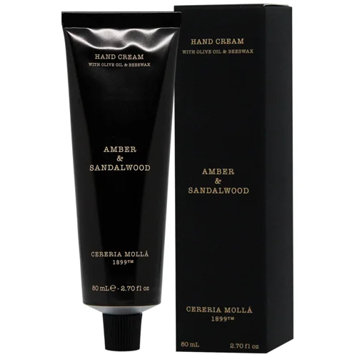 Крем для рук Cereria Molla Amber & Sandalwood 80мл