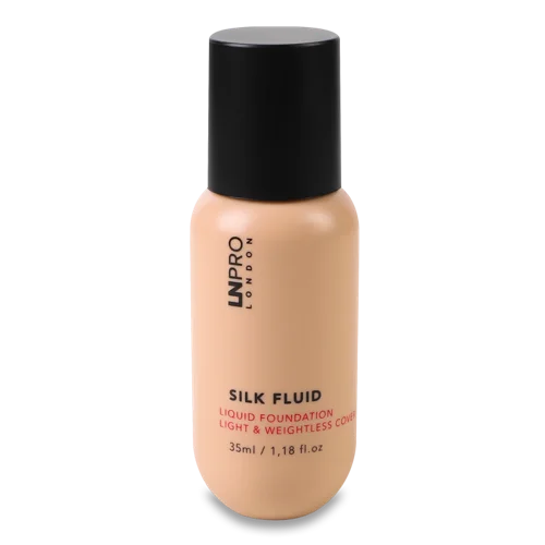 Основа Тональна Для Обличчя Silk Fluid Айворі №102 LN Professional, Вищий Ґатунок, 35мл