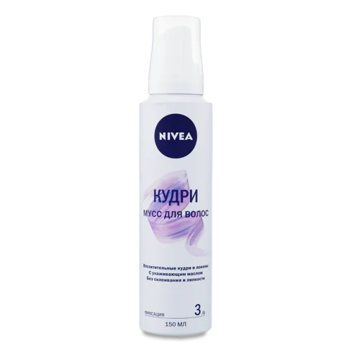 Мус для Волос Кудрі Nivea, В/ґ, 150мл