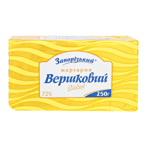 Маргарин вершковий ЗМЖК особливий 72,5%, 250г
