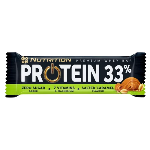 Батончик протеїновий Go On Солона карамель 33% 50г