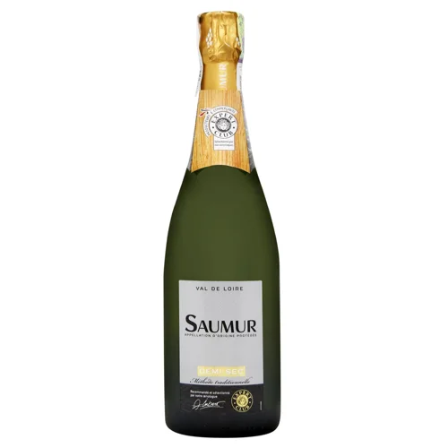 Вино ігристе Expert Club Saumur біле напівсухе 11,5% 0,75л