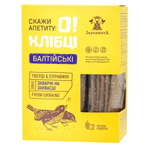 Хлібці Зерновита Балтійські 200г