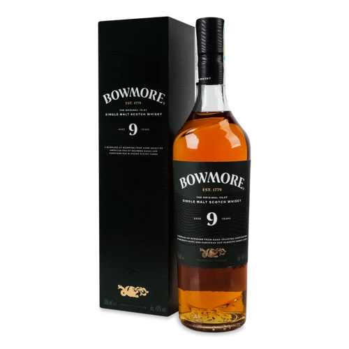 Віскі Односолодове 40% 0.7л 9YO Bowmore к/у