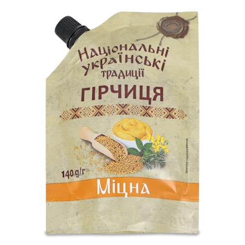 Гірчиця Міцна, вищого ґатунку, д/п 140г